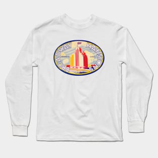 1930's Broadway Mansions Shanghai China Long Sleeve T-Shirt